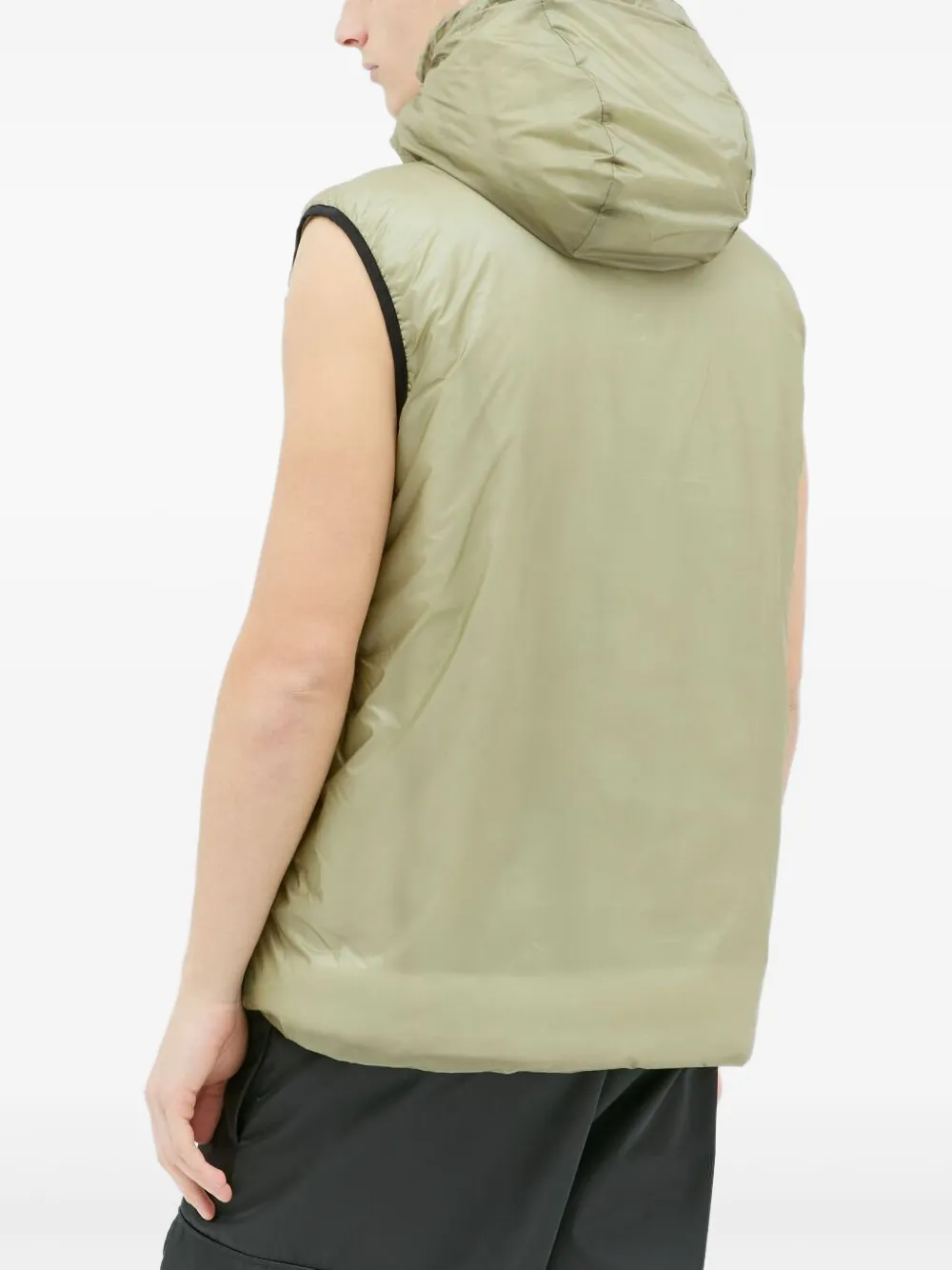 Shop Rains Kaunas Gilet In Green