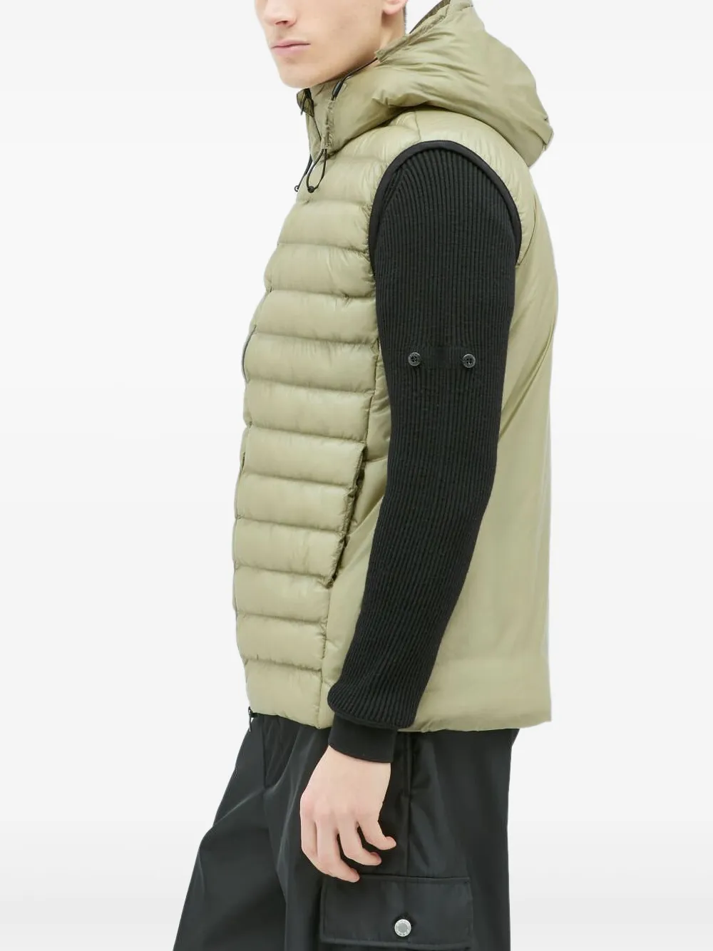 Shop Rains Kaunas Gilet In Green