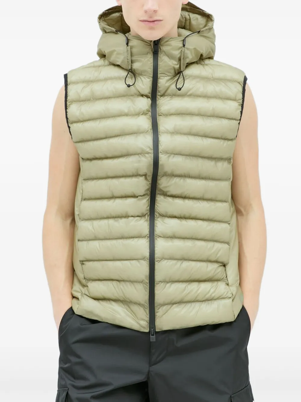 Shop Rains Kaunas Gilet In Green