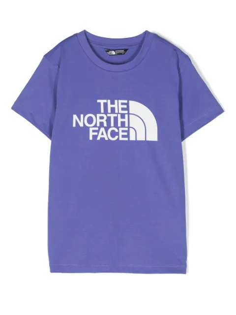 The North Face Kids logo-print jersey T-shirt