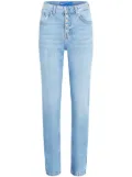 Karl Lagerfeld Jeans high-rise tapered jeans - Blue