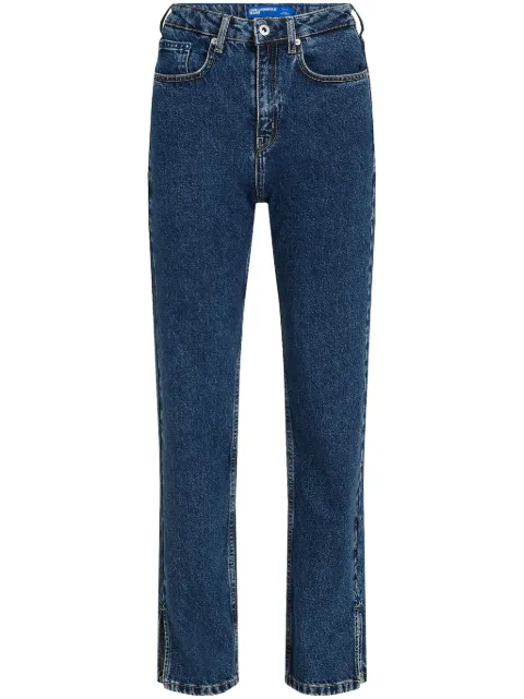 Karl Lagerfeld Jeans jeans rectos con tiro alto