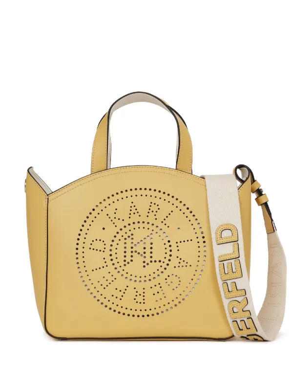 Karl lagerfeld yellow bag clearance