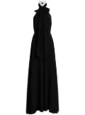 Karl Lagerfeld Archive bow-tie maxi dress - Black