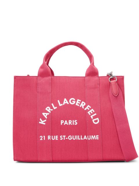 Karl Lagerfeld Rue St-Guillaume square tote bag WOMEN