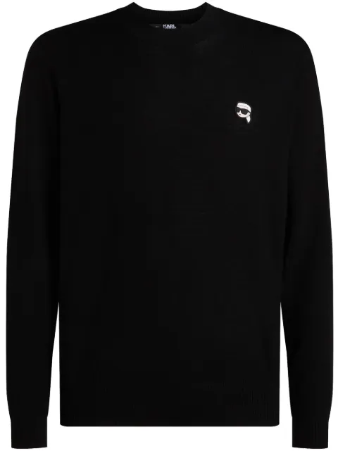 Karl Lagerfeld Ikon merino-wool jumper
