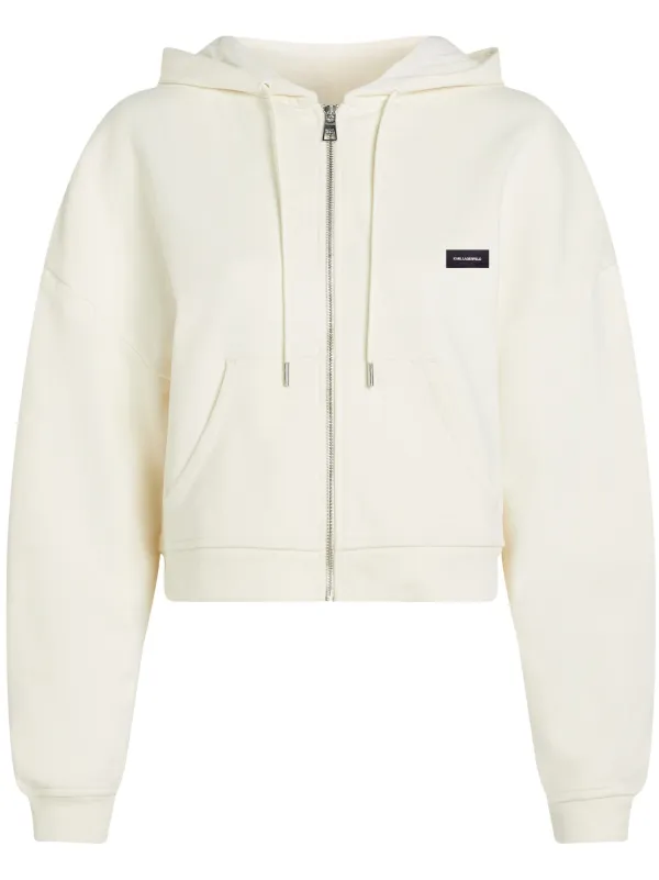 Karl Lagerfeld ジップアップ パーカー | ニュートラル