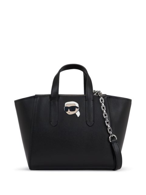 Karl Lagerfeld Ikon leather tote bag WOMEN