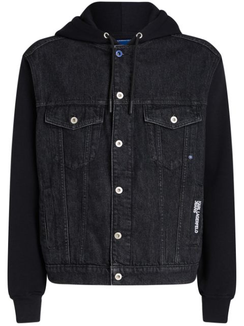 Karl Lagerfeld Jeans logo-patch denim jacket 