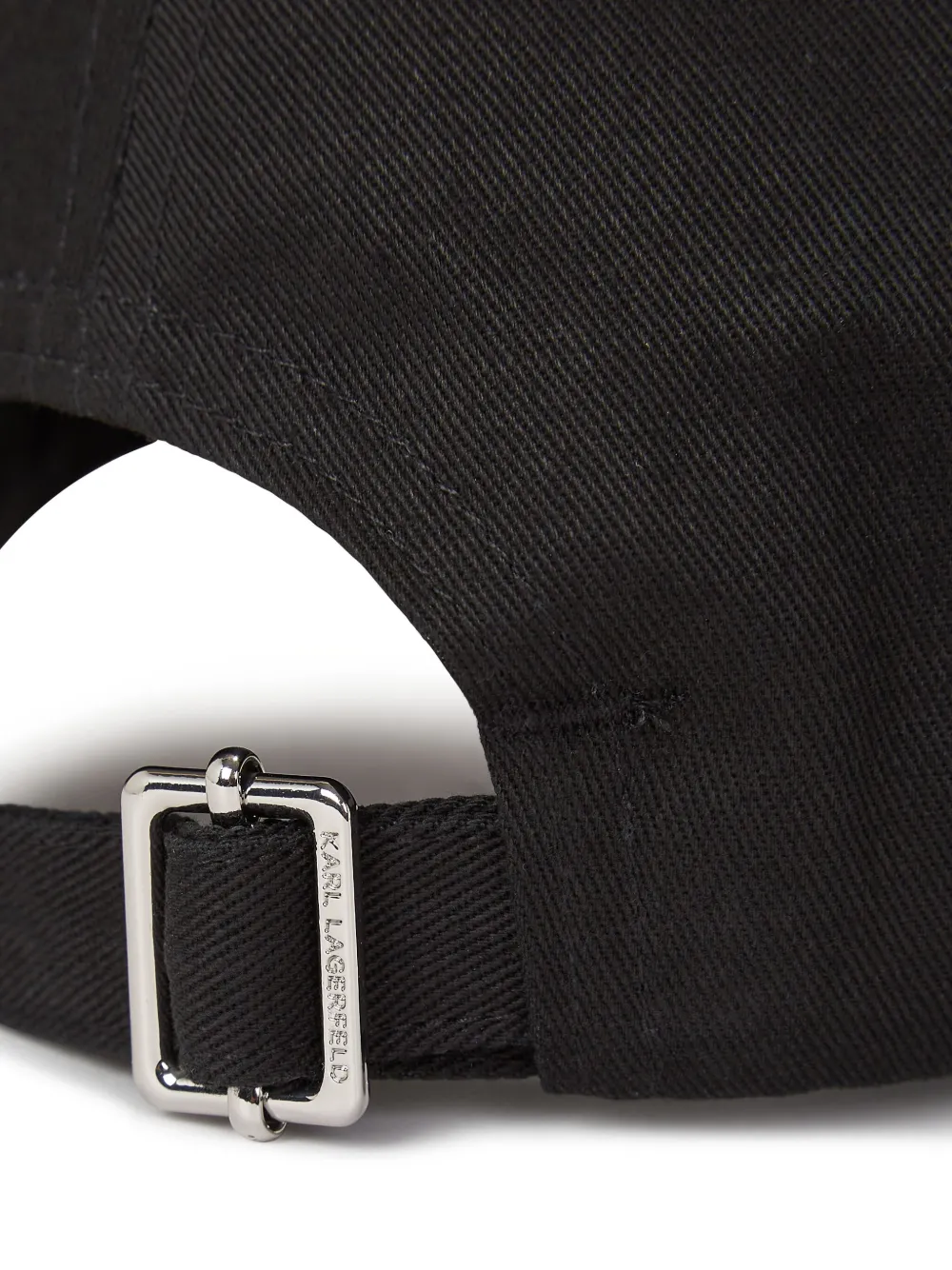 Karl Lagerfeld Baseballkappe Mit Logo-print In Schwarz