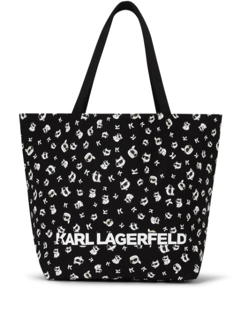 Karl Lagerfeld Ikon Choupette reversible tote bag WOMEN