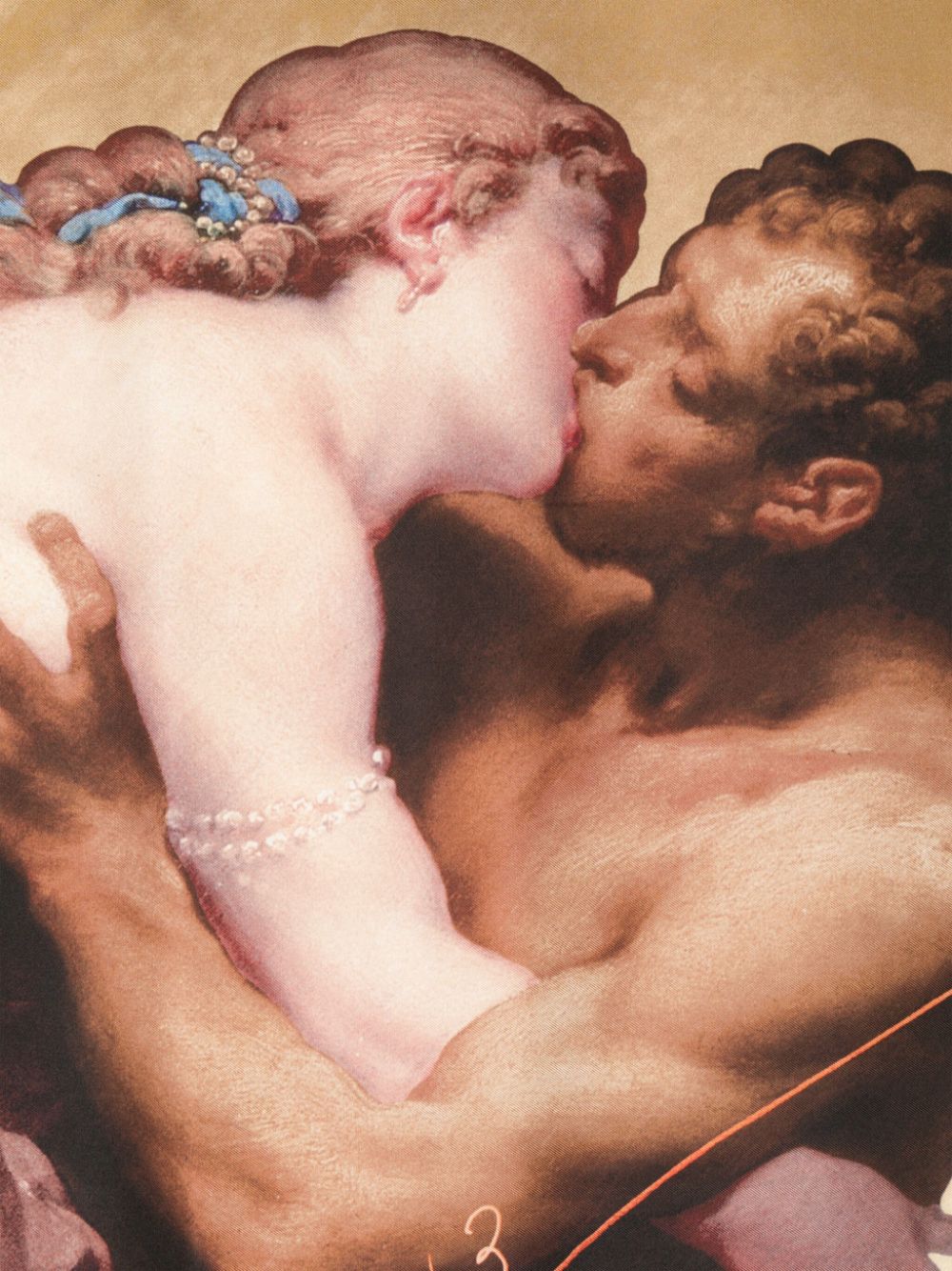Image 2 of Vivienne Westwood The Kiss zijden sjaal