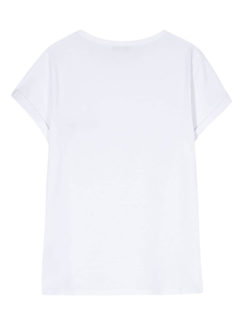 Shop Maison Labiche La Plage Poitou T-shirt In White