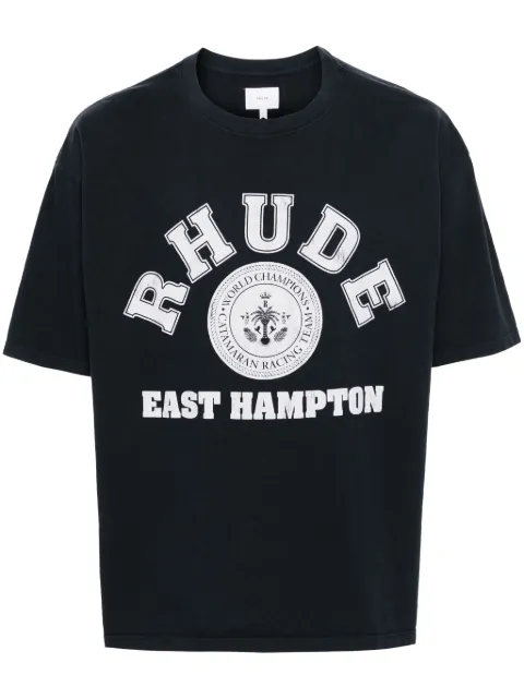 RHUDE Hampton Catamaran logo-print T-shirt