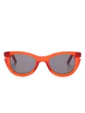 Off-White Eyewear Boulder cat-eye sunglasses - Red