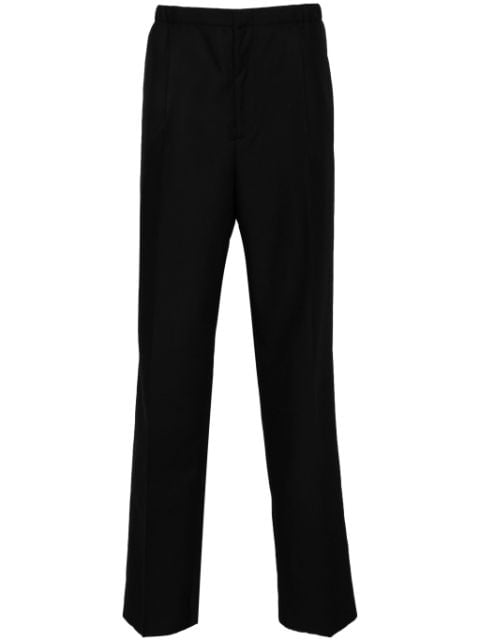 FENDI virgin-wool tapered trousers