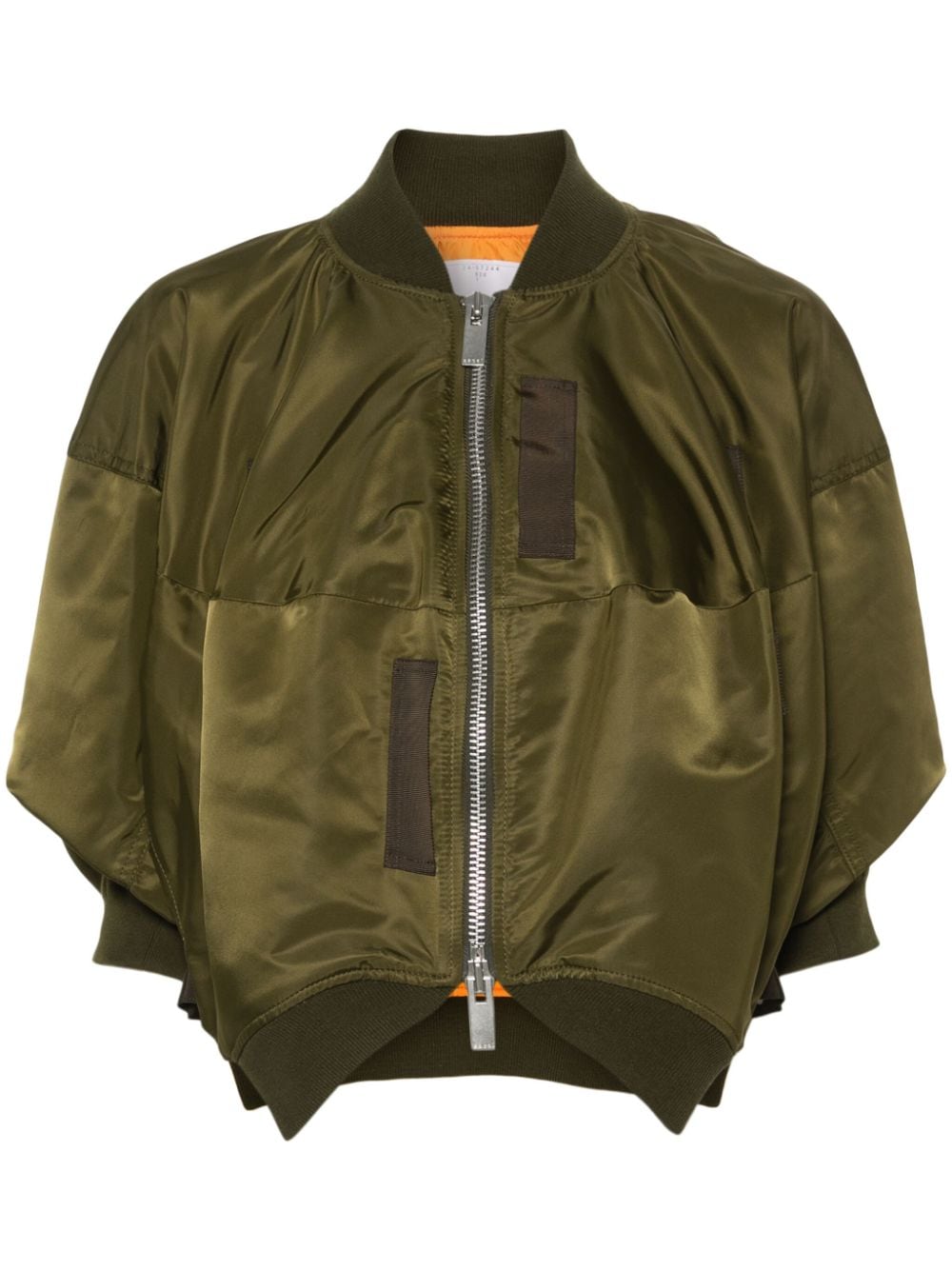 Image 1 of sacai short-sleeve cropped jacket