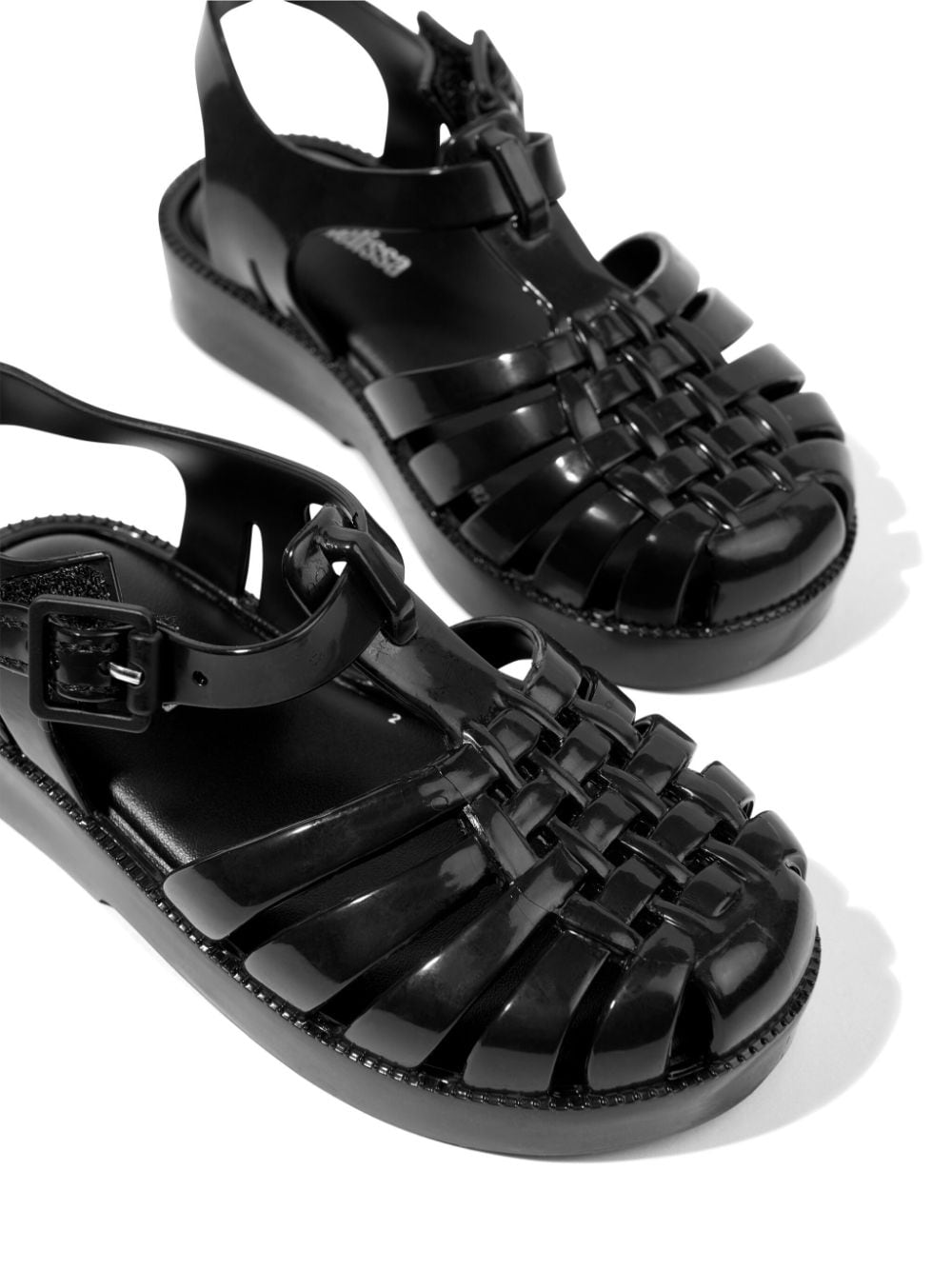 Image 2 of Mini Melissa buckle-fastening jelly sandals