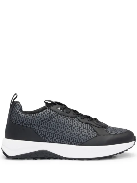 HUGO logo-print lace-up sneakers