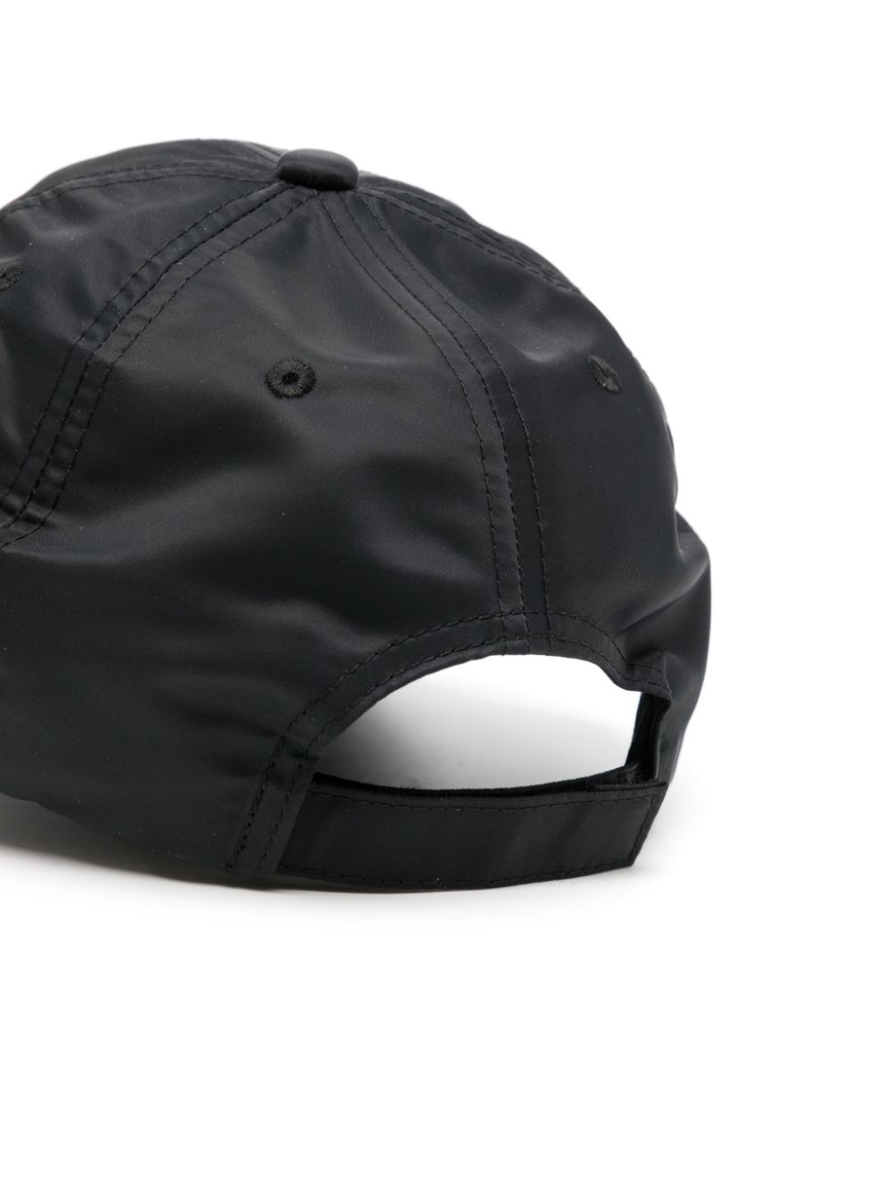 Shop Hugo Logo-appliqué Curved-peak Cap In Black