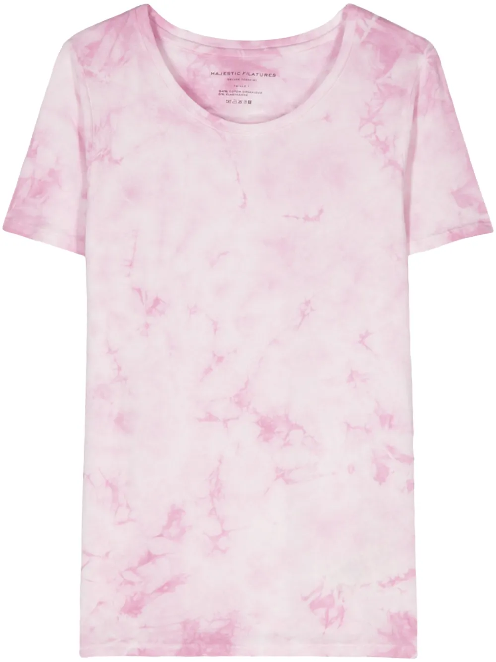 Majestic Tie-dye T-shirt In Pink