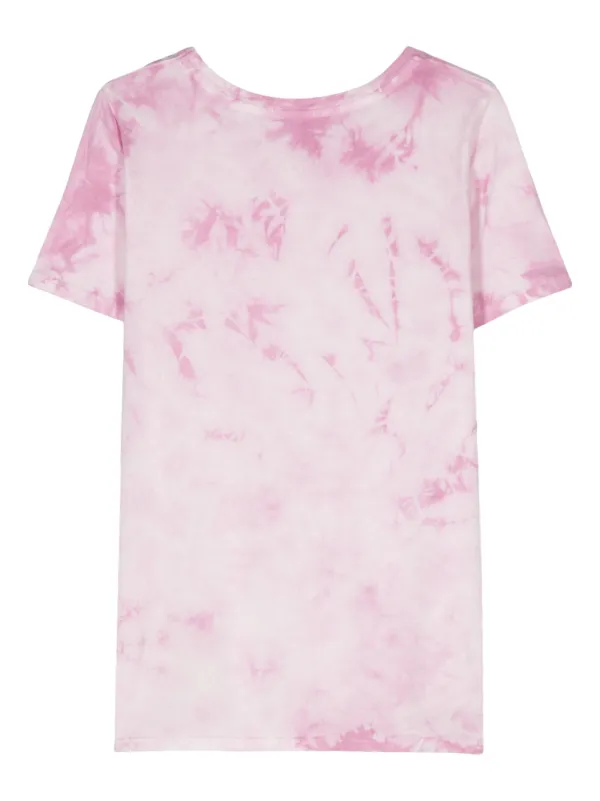 Majestic Filatures tie-dye T-shirt Pink FARFETCH IN