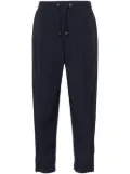 Herno lightweight cropped trousers - Blue