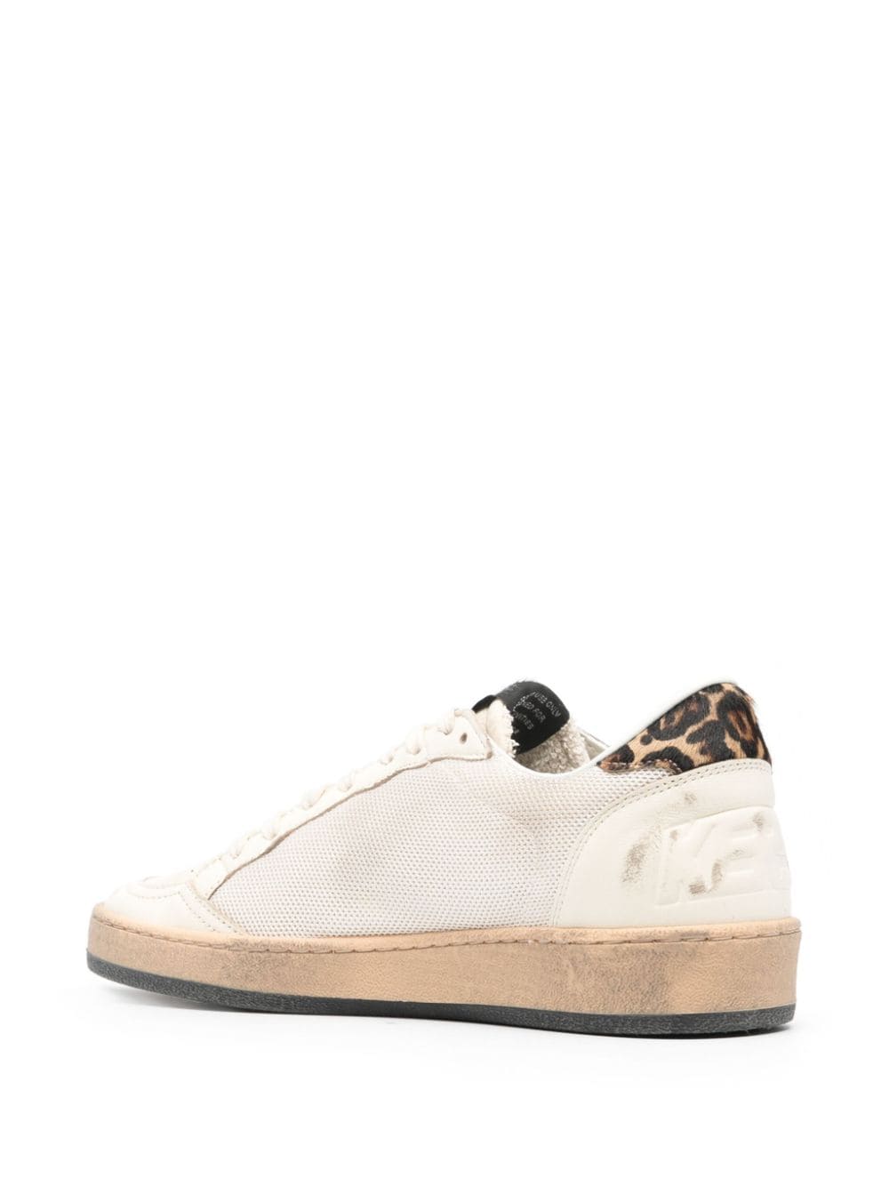 Shop Golden Goose Ball Star Sneakers In Neutrals