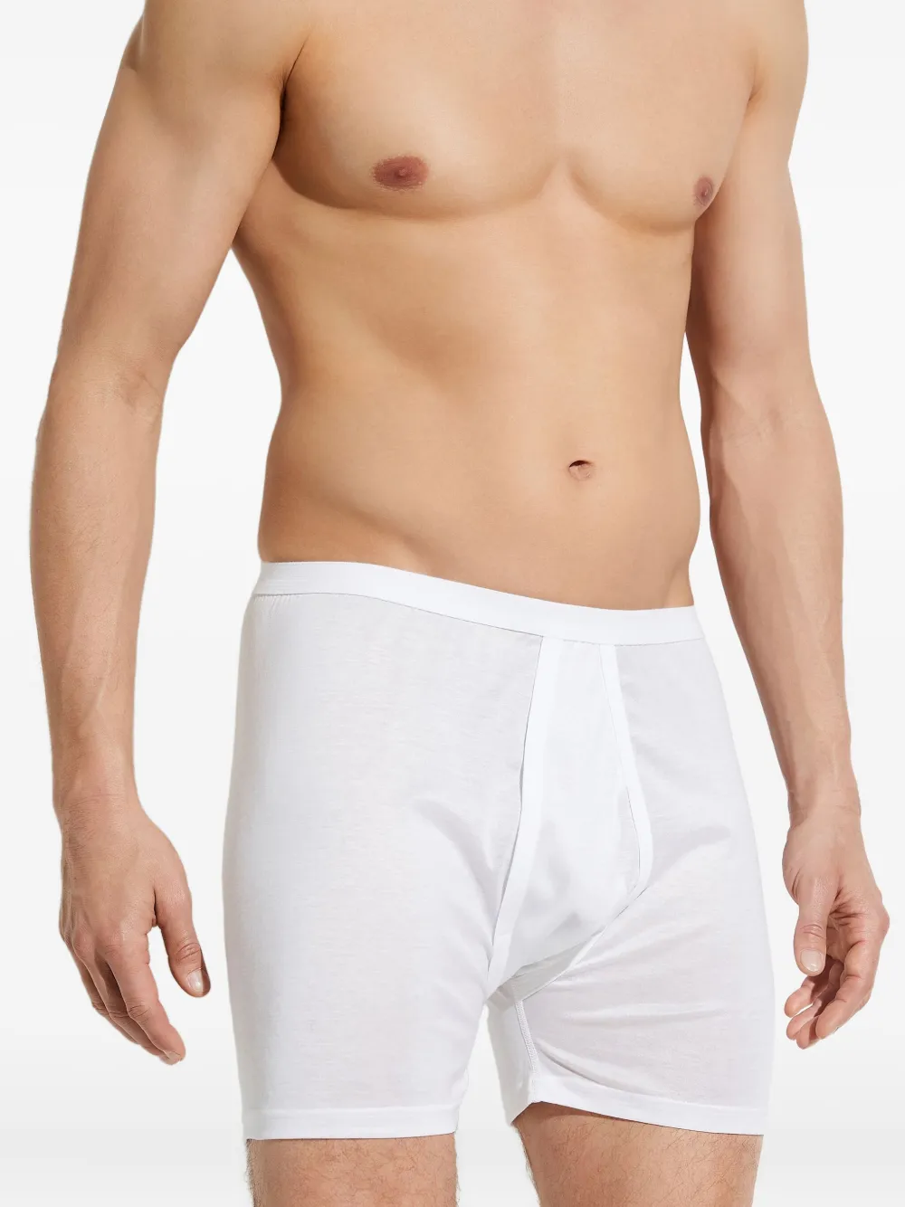 Zimmerli Cotton Boxers In White