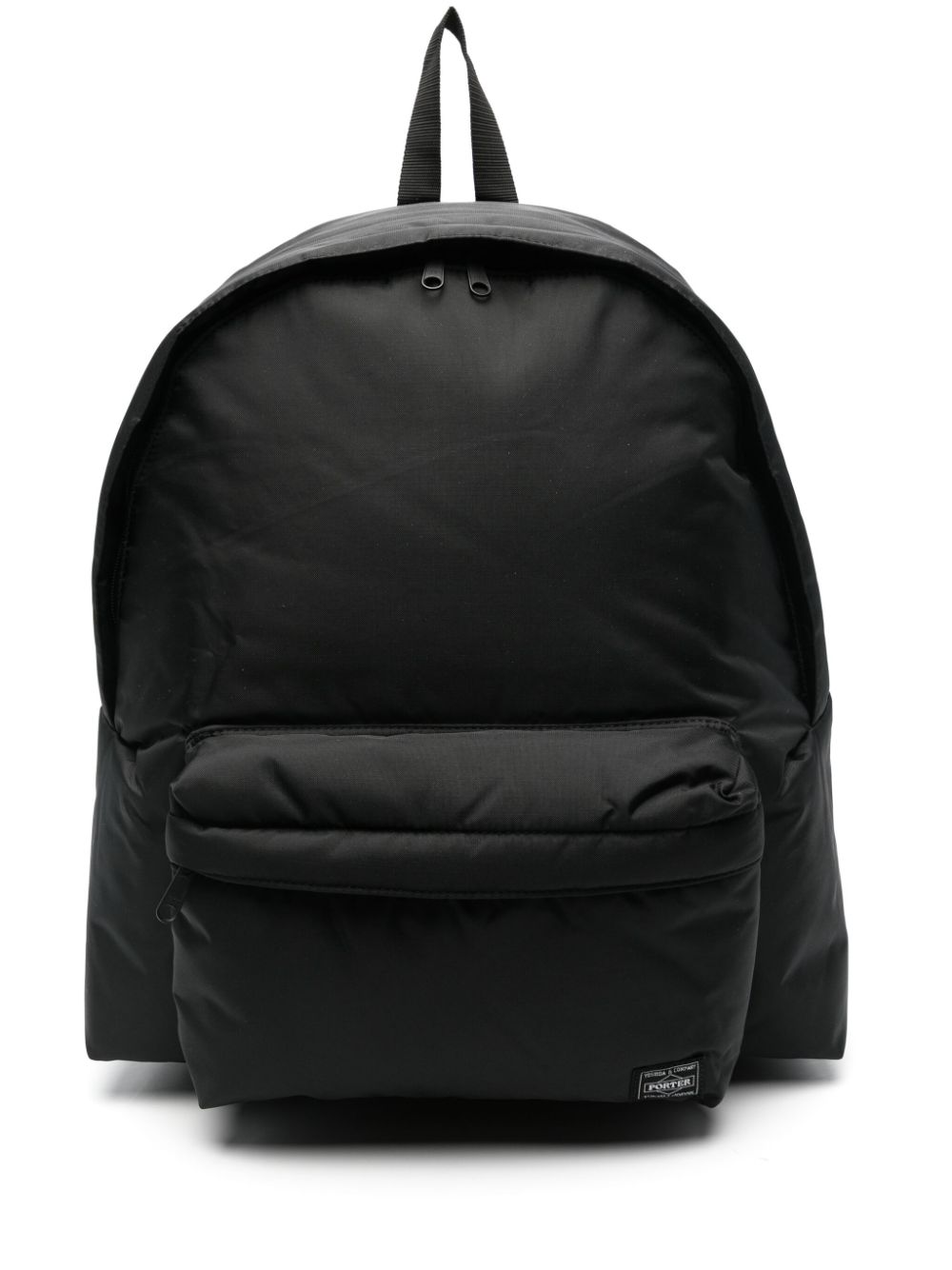 Shop Black Comme Des Garçons Logo-tag Backpack In Black