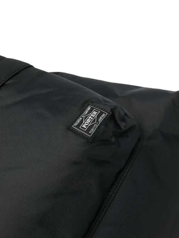 Black Comme Des Garçons logo-tag Backpack | Black | FARFETCH