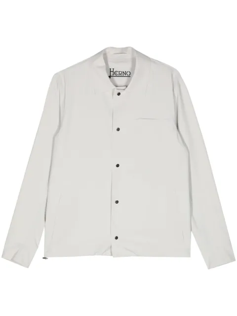 Herno plain shirt jacket