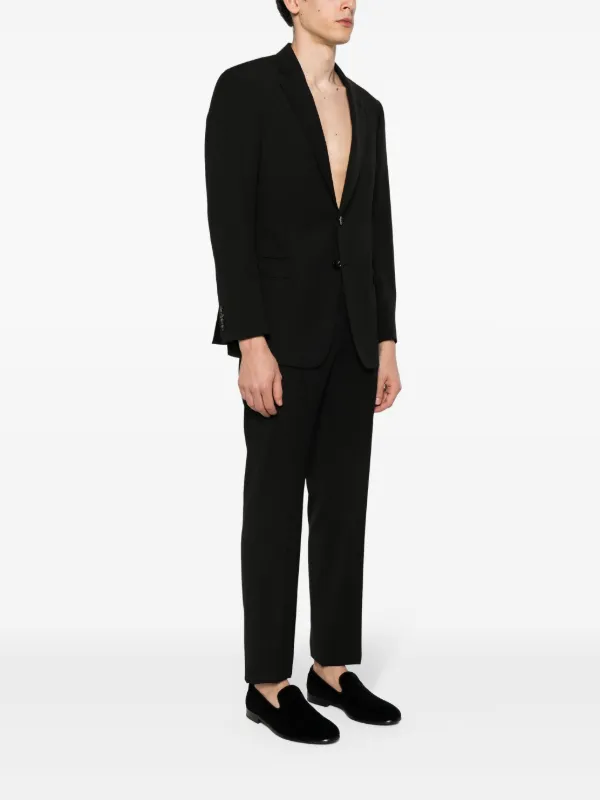 Giorgio Armani ウールスーツ | ブラック | FARFETCH JP