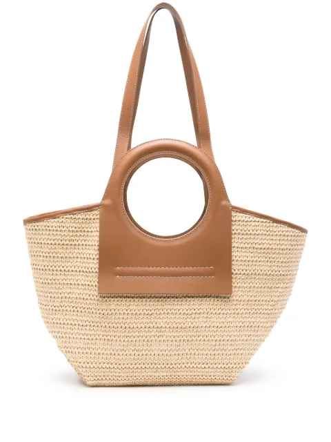 Hereu Cala S raffia tote bag