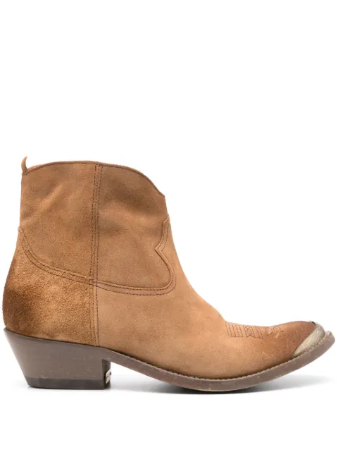 Golden Goose Young 45mm suede boots GWF00131F00488855310 - 0