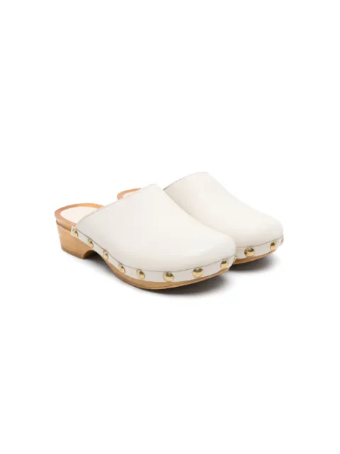 Eli1957   stud-embellished clogs