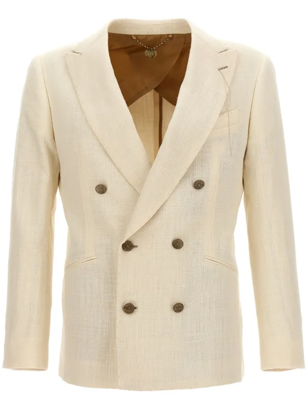 【関税込み】MAURIZIO MIRI 'Sam' blazer Maurizio Miri Sam double-breasted Blazer | Black | FARFETCH