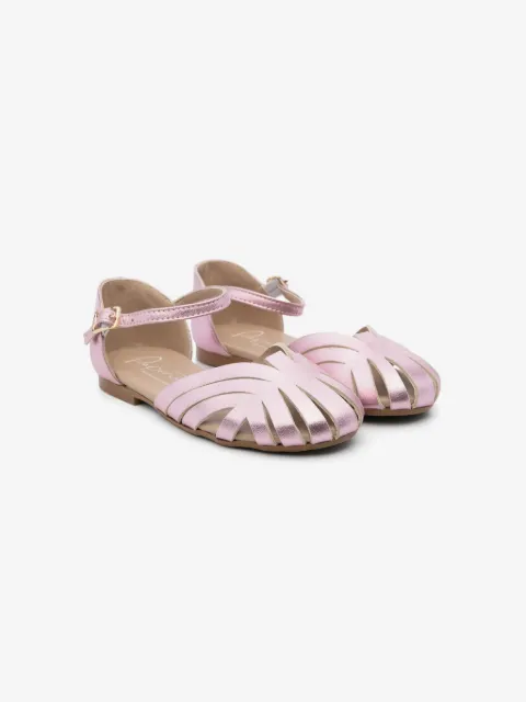 Eli1957   caged leather sandals