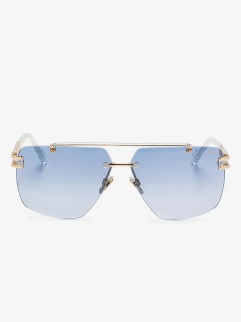 Cazal navigator-frame sunglasses