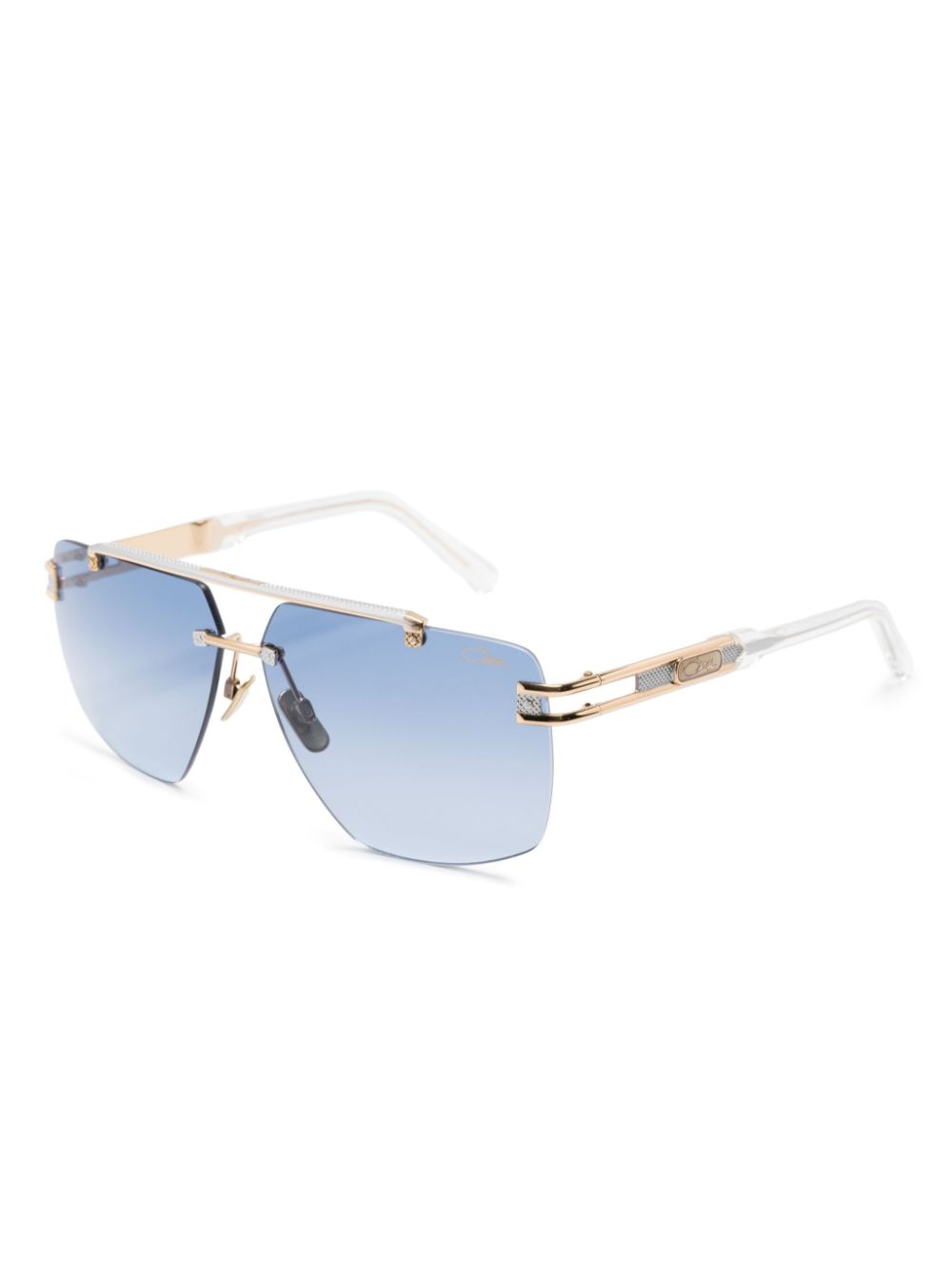 Cazal navigator-frame sunglasses - Goud