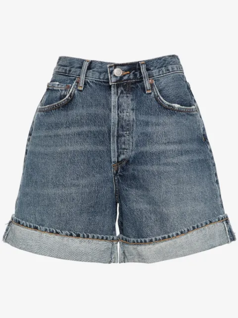 AGOLDE Dame denim shorts