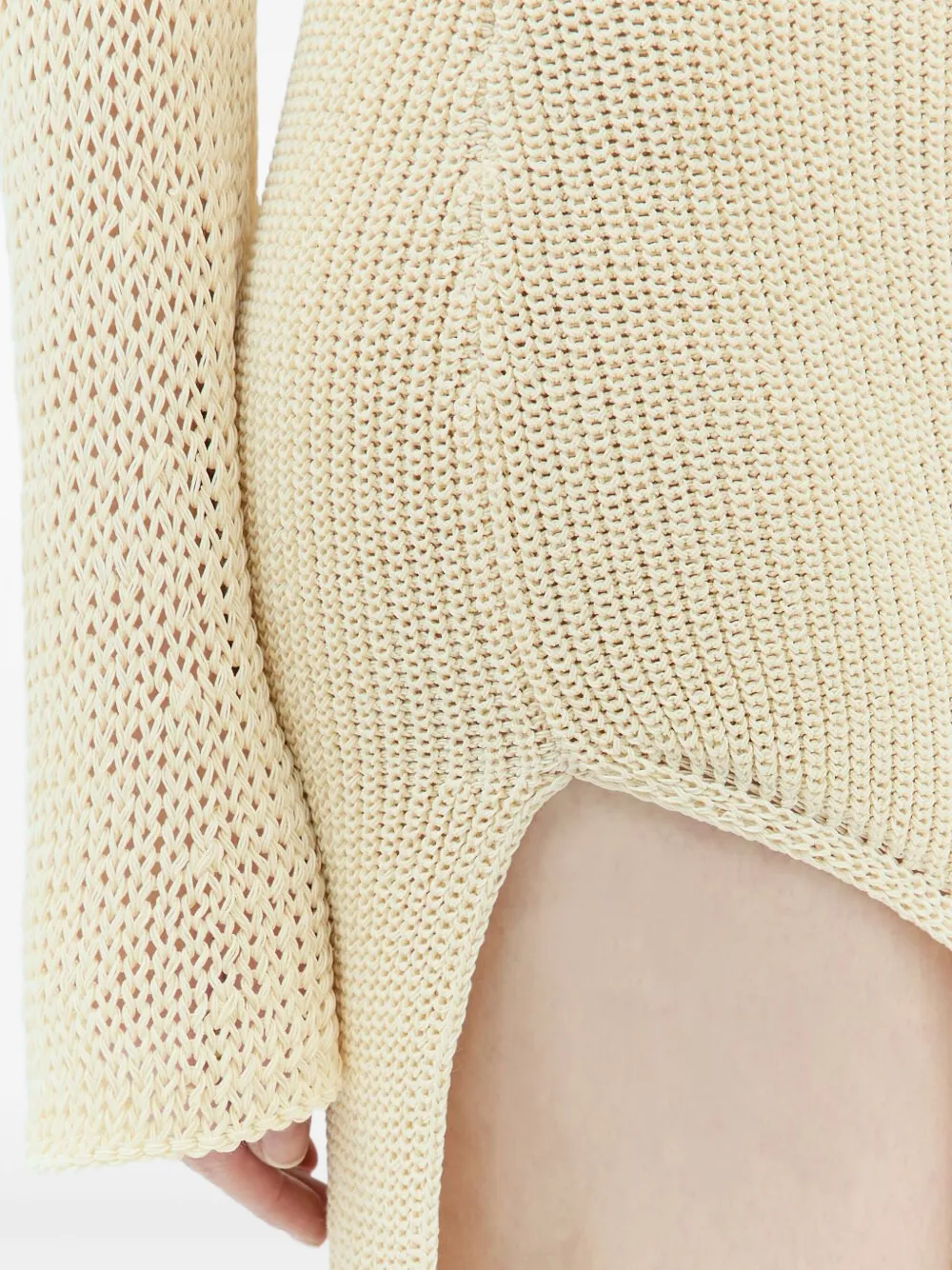 Aya Muse Asymmetrische rok Beige