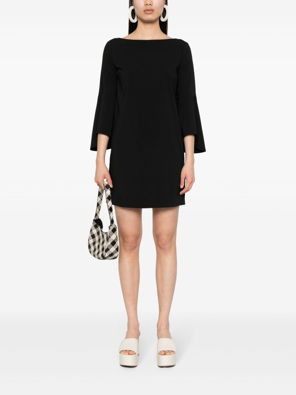 LIU JO Mini-jurk met klokmouwen - Zwart
