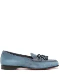 Santoni Andrea suede loafers - Blue
