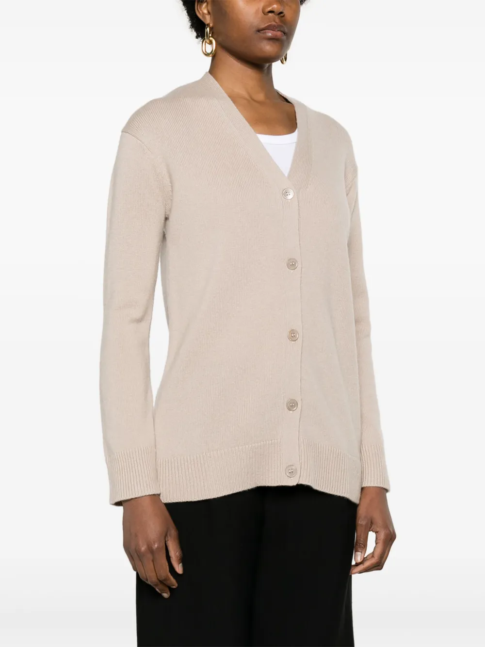 'S Max Mara Button-up vest Beige