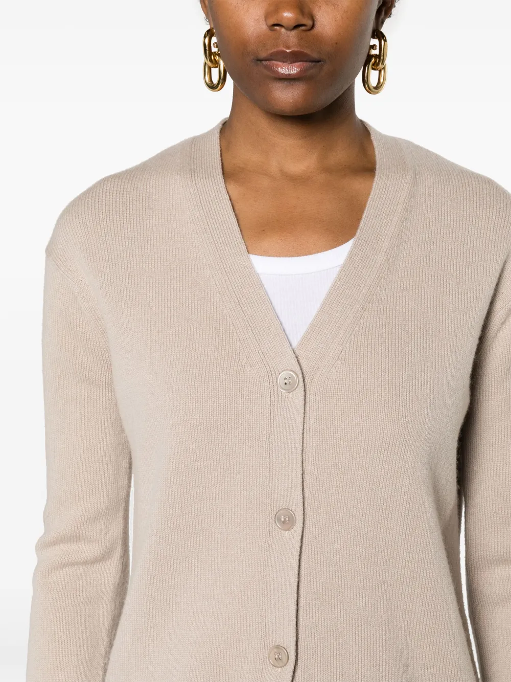 'S Max Mara Button-up vest Beige