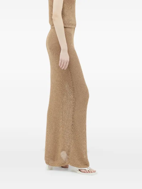 Aya Muse sheer maxi skirt