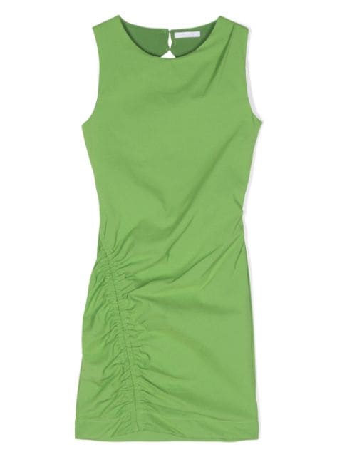 Miss Grant Kids gathered-detail sleeveless dress