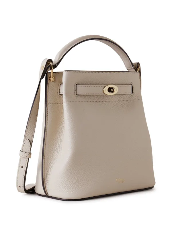 【MULBERRY】BUCKET BAG Mulberry Islington Leather Bucket Bag | Neutrals | FARFETCH CA