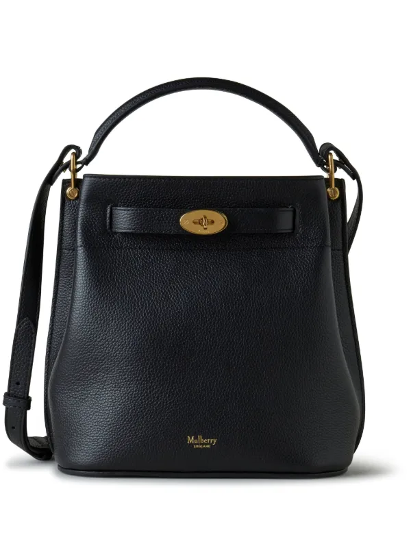 Mulberry Small Islington Leather Bucket Bag Black FARFETCH AE